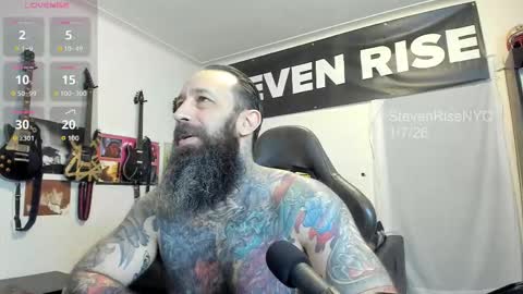 StevenRiseNYC online show from January 8, 1:44 am