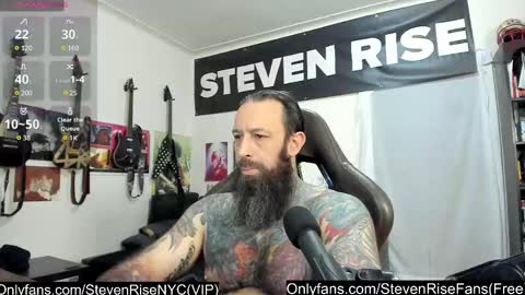 StevenRiseNYC online show from February 25, 2:15 pm