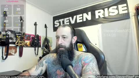 StevenRiseNYC online show from January 14, 10:40 pm
