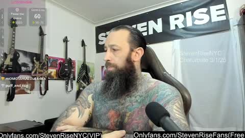 StevenRiseNYC online show from March 1, 7:37 pm