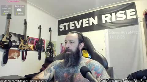 StevenRiseNYC online show from November 17, 1:35 pm