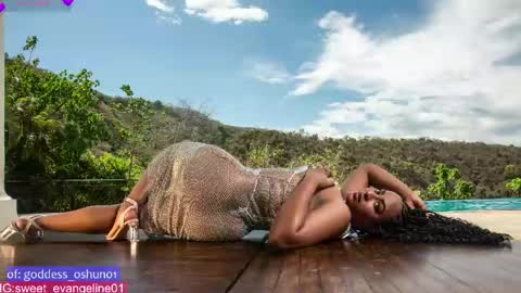 Evangeline online show from March 24, 2:45 pm