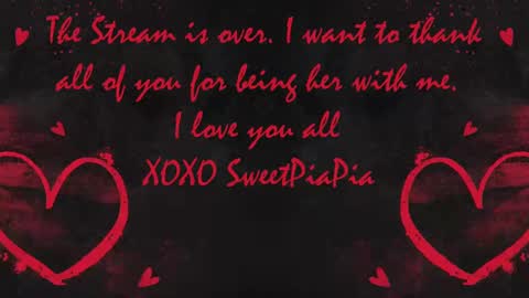 sweetpiapia online show from February 23, 10:09 pm