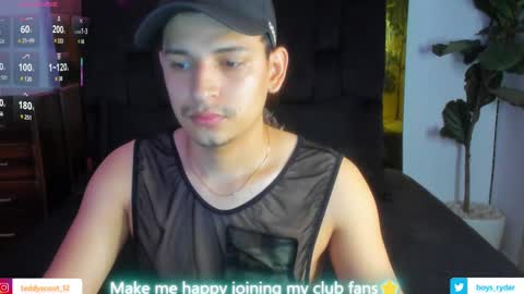  Follow me on Twitter boys ryder and instagram teddyscoot 12  online show from February 25, 10:26 am