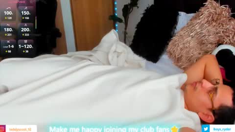  Follow me on Twitter boys ryder and instagram teddyscoot 12  online show from February 23, 1:21 pm