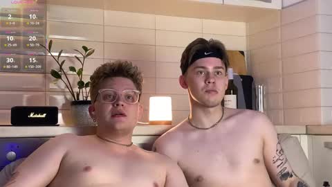 Noah blonde and Josh dark hair Nike guy online show from June 8, 6:09 pm