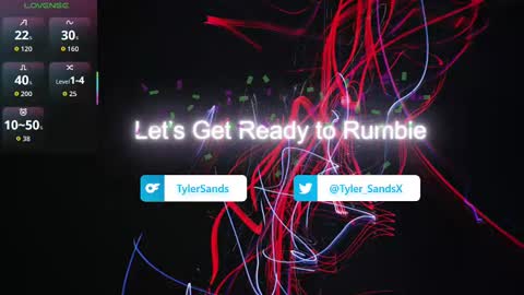 Tyler Sands online show from November 1, 12:55 am