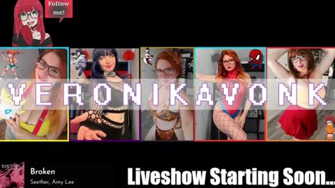 Snapshot of veronikavonk chatting on February 15, 3:50 pm Veronika von Kleist online show from February 15, 3:50 pm