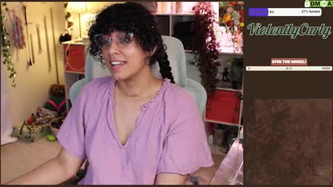 Snapshot of violentlycurly chatting on October 24, 10:10 pm Curly the Coin Operated Toy online show from October 24, 10:10 pm