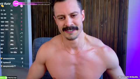 William Miguel online show from May 21, 9:10 pm