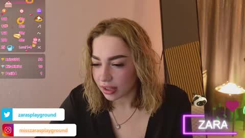 zarasplayground online show from April 18, 3:25 pm