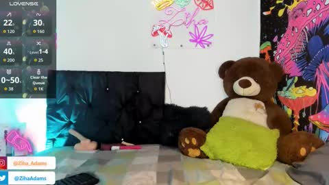 Ziha Adams online show from December 13, 9:21 pm