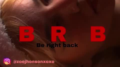 zoe online show from October 13, 1:18 am